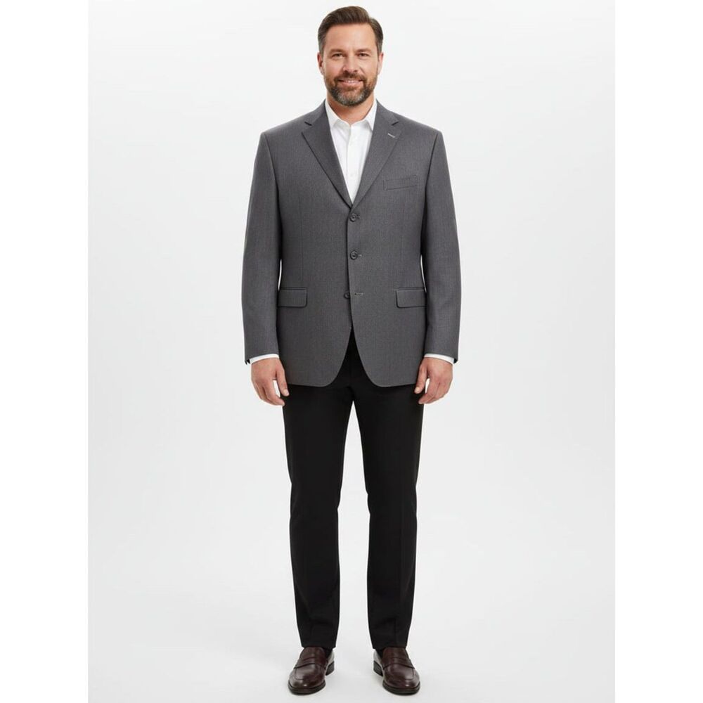 Sean John Gray 3-Button Front Blazer - Size 46L